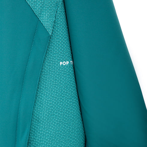 POP Trading Company Two Tone Training Jacket Bayberry POPAW24_05_009 Degli Uberti